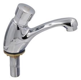 Llave lavatorio temporizada gorda