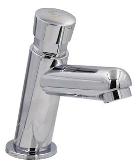 Llave lavatorio temporizada punta cuadrada