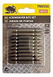 SET PUNTA PHILLIPS 10 PZS. - FELGER