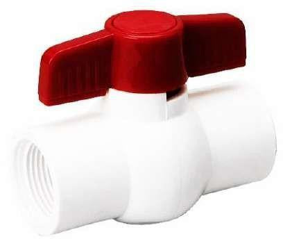 Llave Paso Bola PVC