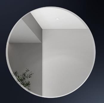 Espejo 45 x 60 Ovalado casi circular c/bisel - FELGER