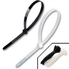 AMARRAS PLASTICAS BLANCA Y NEGRA - FELGER