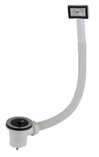 Desagüe Plástico 1.1/2" con tubo Rebalse