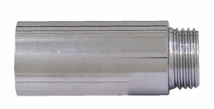 Extensor HI-HE SS cromado, 5 cms largo