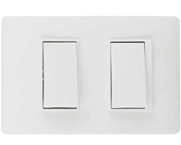 INTERRUPTOR EMBUTIDO DOBLE